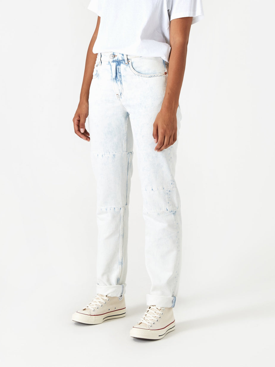 MM6 Maison Margiela MM6 Maison Margiela Narrow Leg Jean - Super Bleach - Other