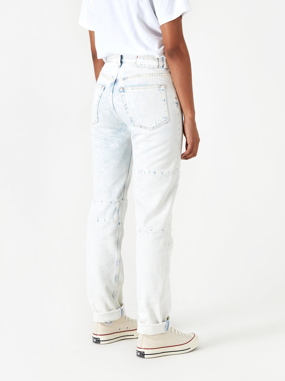 MM6 Maison Margiela MM6 Maison Margiela Narrow Leg Jean - Super Bleach - Other