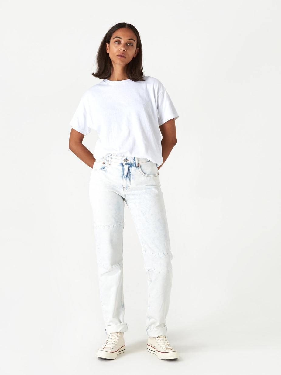 MM6 Maison Margiela MM6 Maison Margiela Narrow Leg Jean - Super Bleach - Other