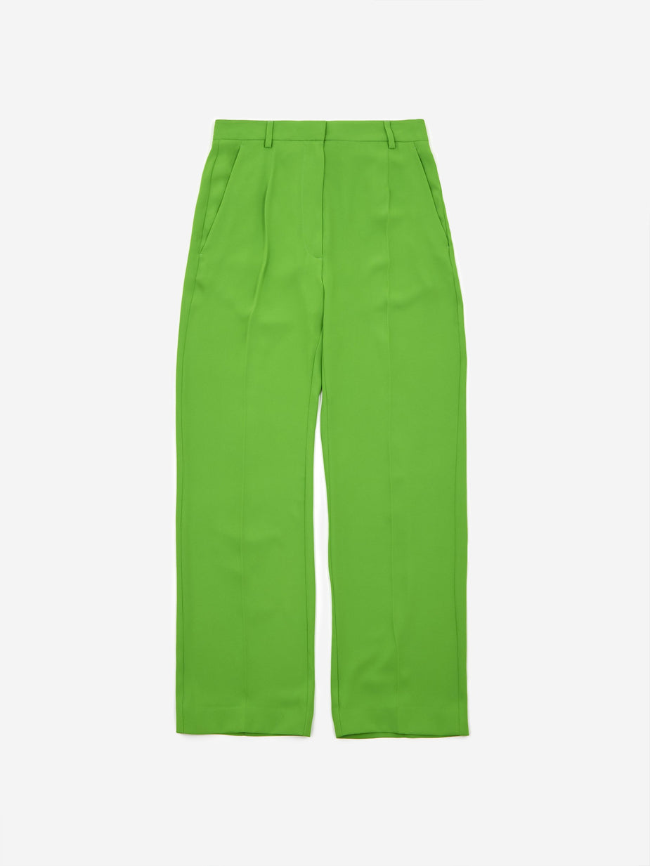 MM6 Maison Margiela MM6 Maison Margiela Pleat Front Trouser - Apple Green - Green