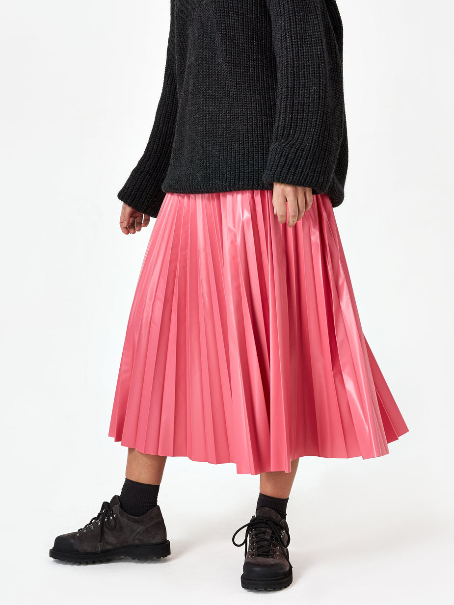 MM6 Maison Margiela MM6 Maison Margiela Pleated Skirt - Barbie Pink - Pink