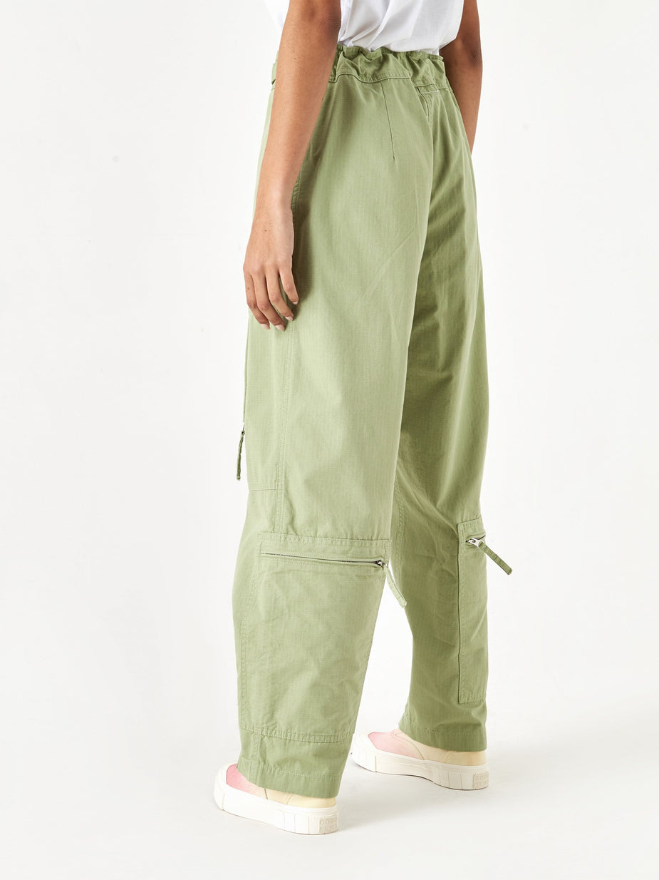 MM6 Maison Margiela MM6 Maison Margiela Ripstop Multiple Zip Trouser - Mint - Other