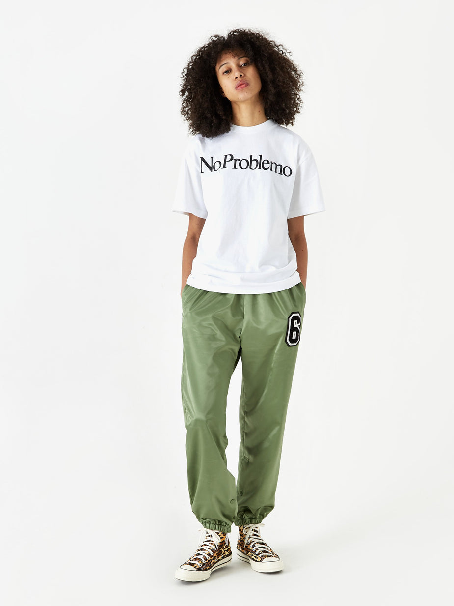 MM6 Maison Margiela MM6 Maison Margiela Satin Sweatpant - Mint - Other
