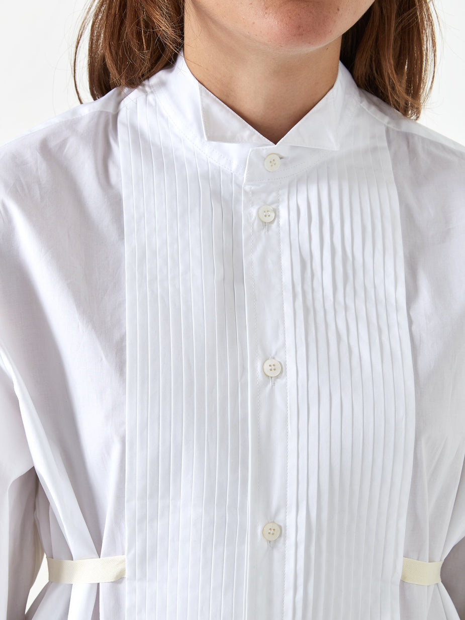 MM6 Maison Margiela MM6 Maison Margiela Pleat Front Shirt - White - White