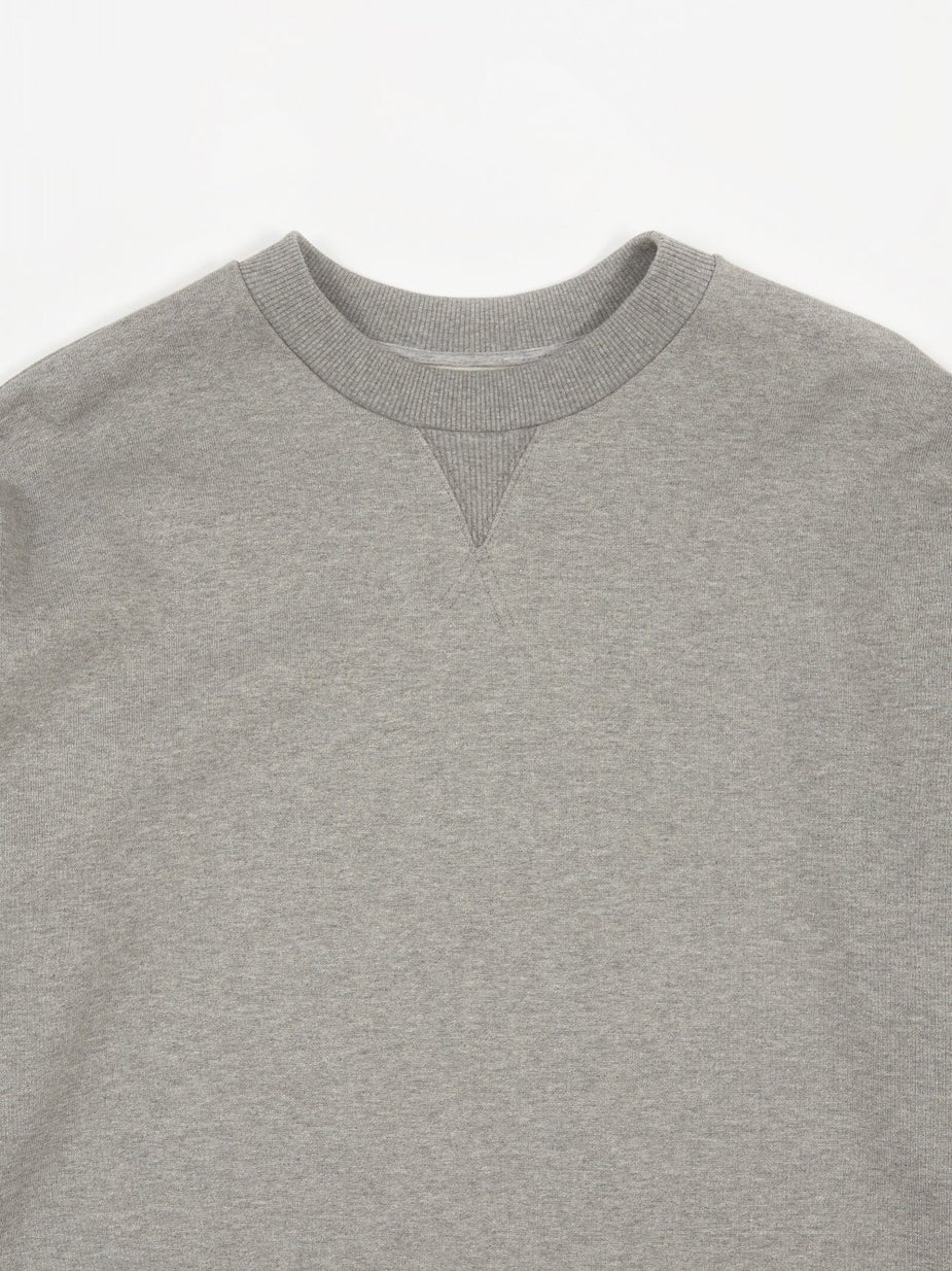 MM6 Maison Margiela MM6 Maison Margiela 2 in 1 Sweatshirt - Grey Melange - Grey