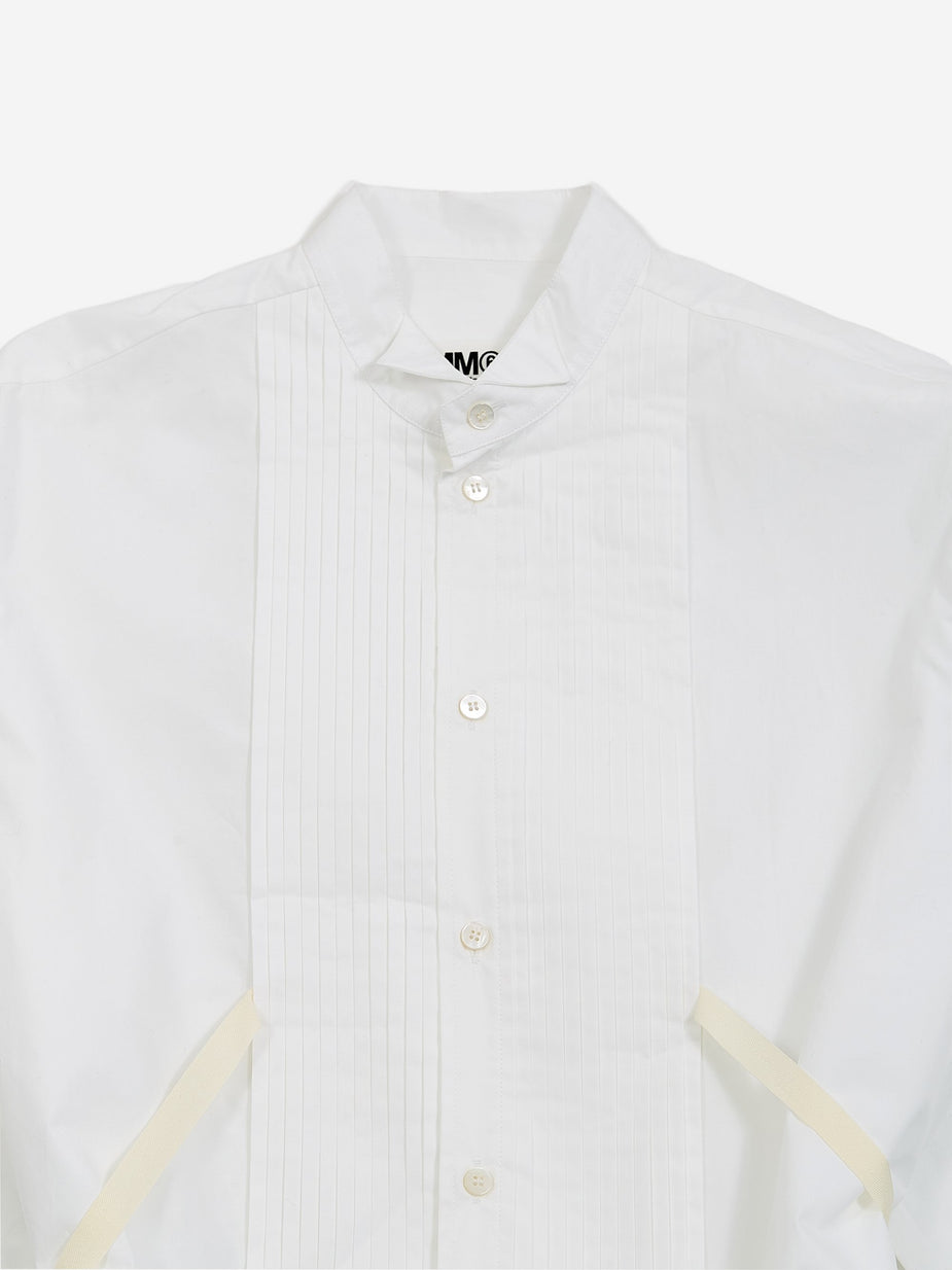 MM6 Maison Margiela MM6 Maison Margiela Pleat Front Shirt - White - White