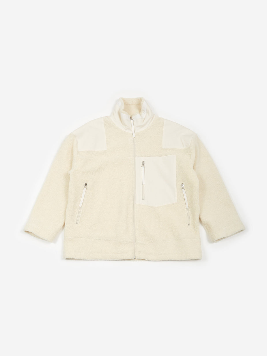 MM6 Maison Margiela MM6 Maison Margiela Zip Through Jacket - Off White - White