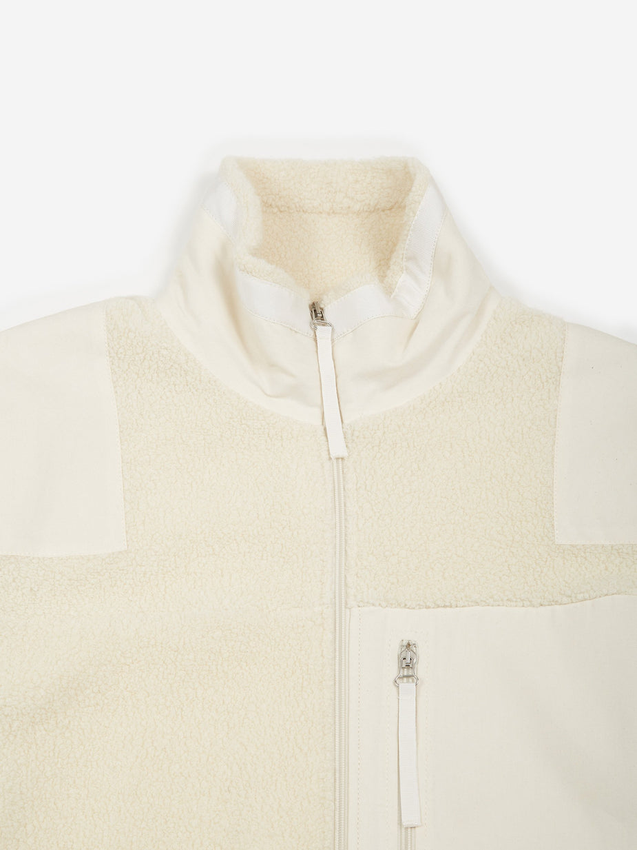 MM6 Maison Margiela MM6 Maison Margiela Zip Through Jacket - Off White - White