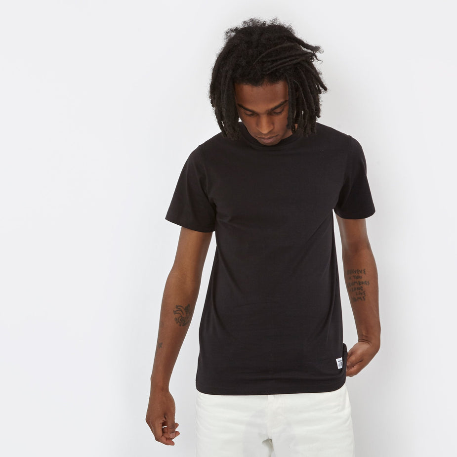 Norse Projects Norse Projects Niels Basic SS T-Shirt - Black - Black