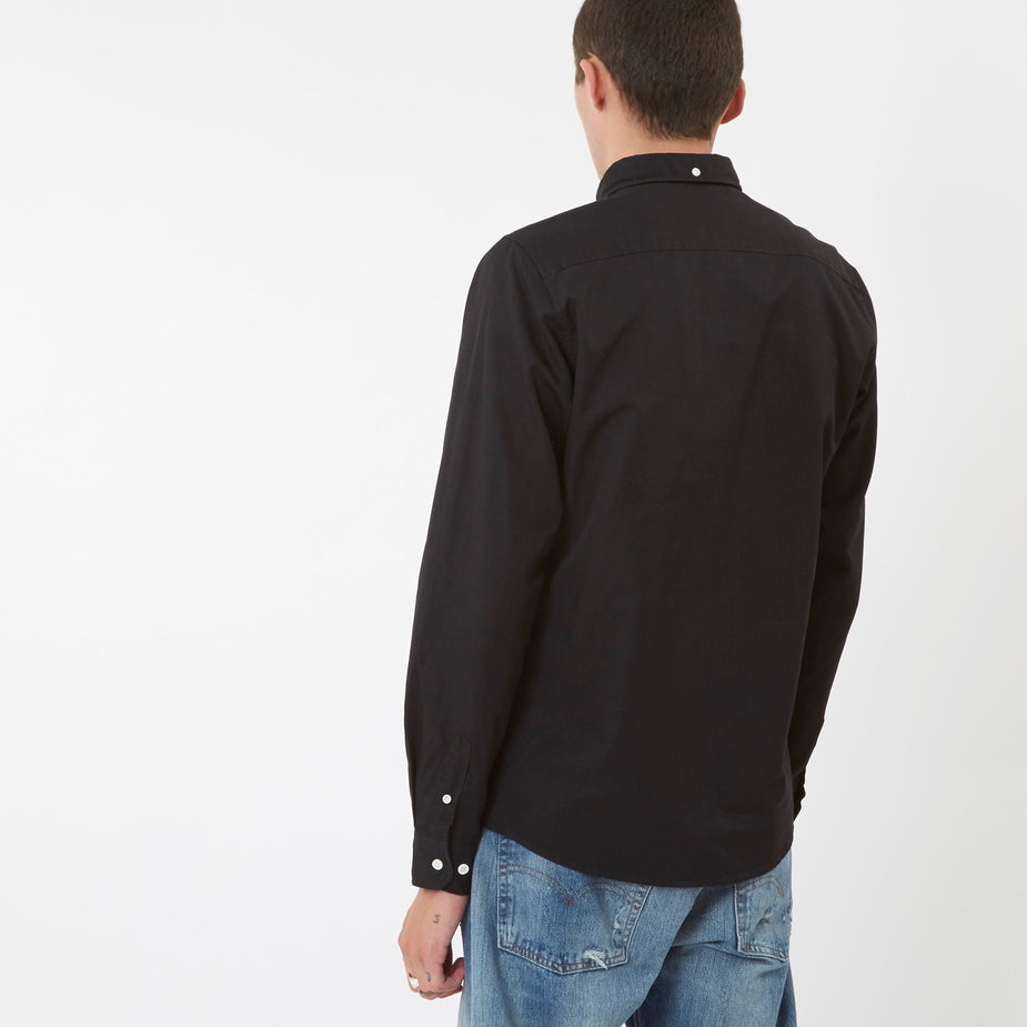 Norse Projects Norse Projects Anton Oxford Shirt - Black - Black