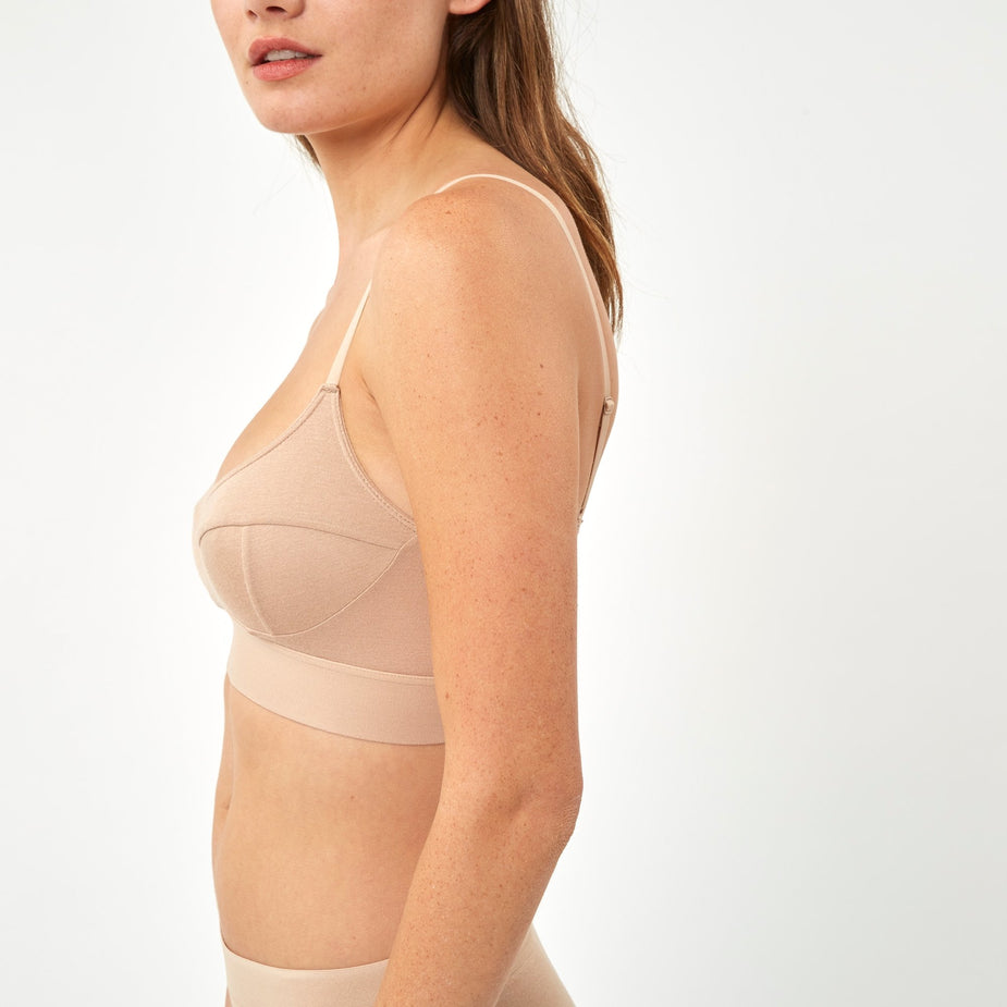 Baserange Baserange Soft Bra - Beige - Neutrals