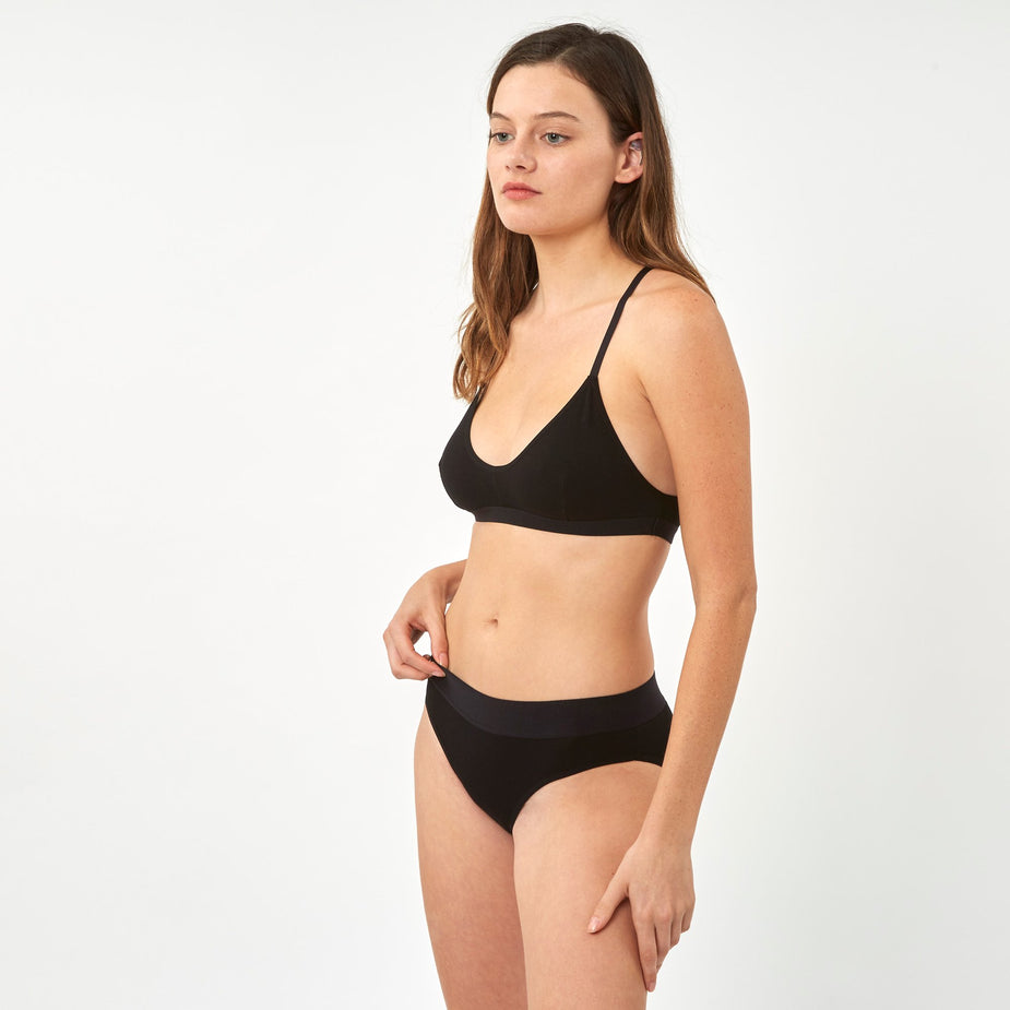 Baserange Baserange X Bra - Black - Black