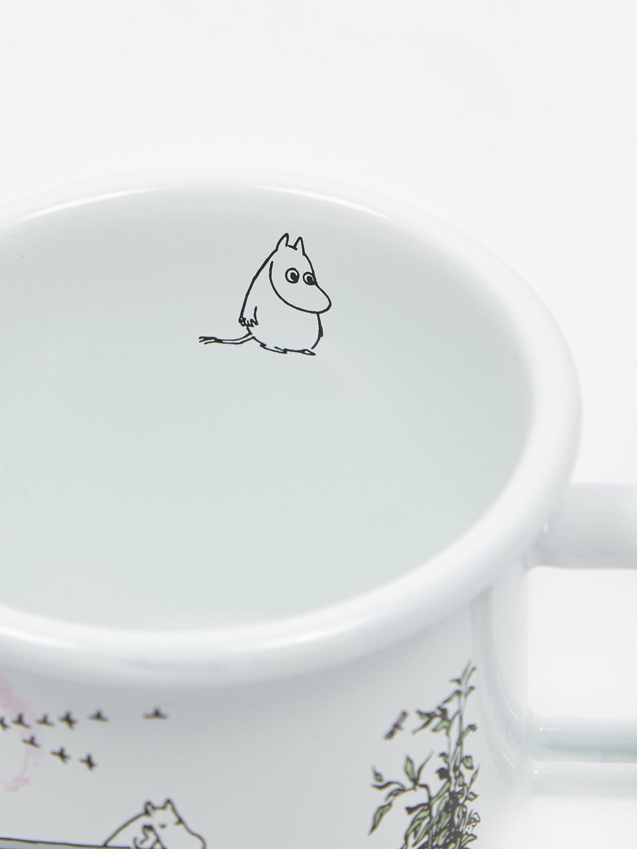 Muurla Muurla Moomin Enamel Mug Missing You - Multi - Multi
