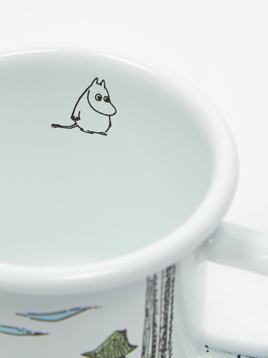 Muurla Muurla Moomin Enamel Mug Daydreaming - Multi