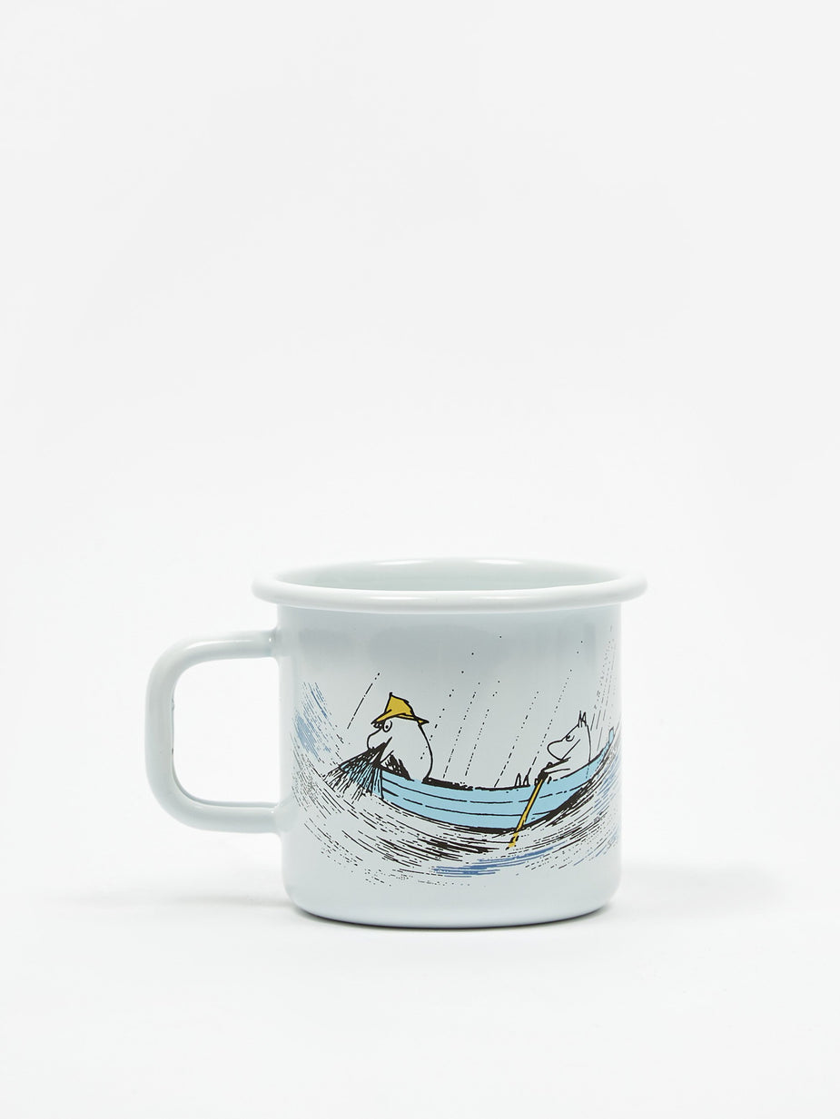Muurla Muurla Moomin Enamel Mug Gone Fishing - Multi - Multi