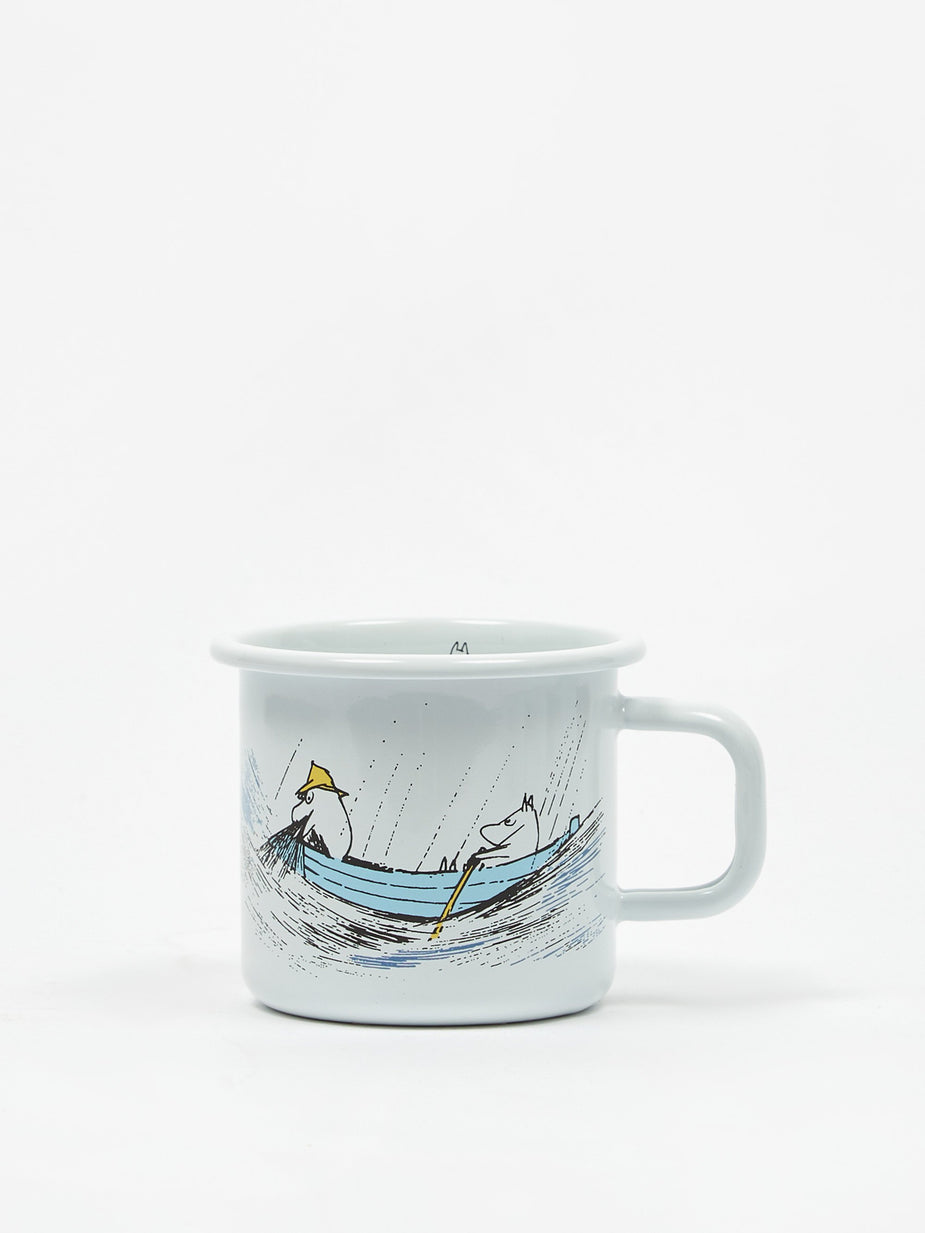 Muurla Muurla Moomin Enamel Mug Gone Fishing - Multi - Multi