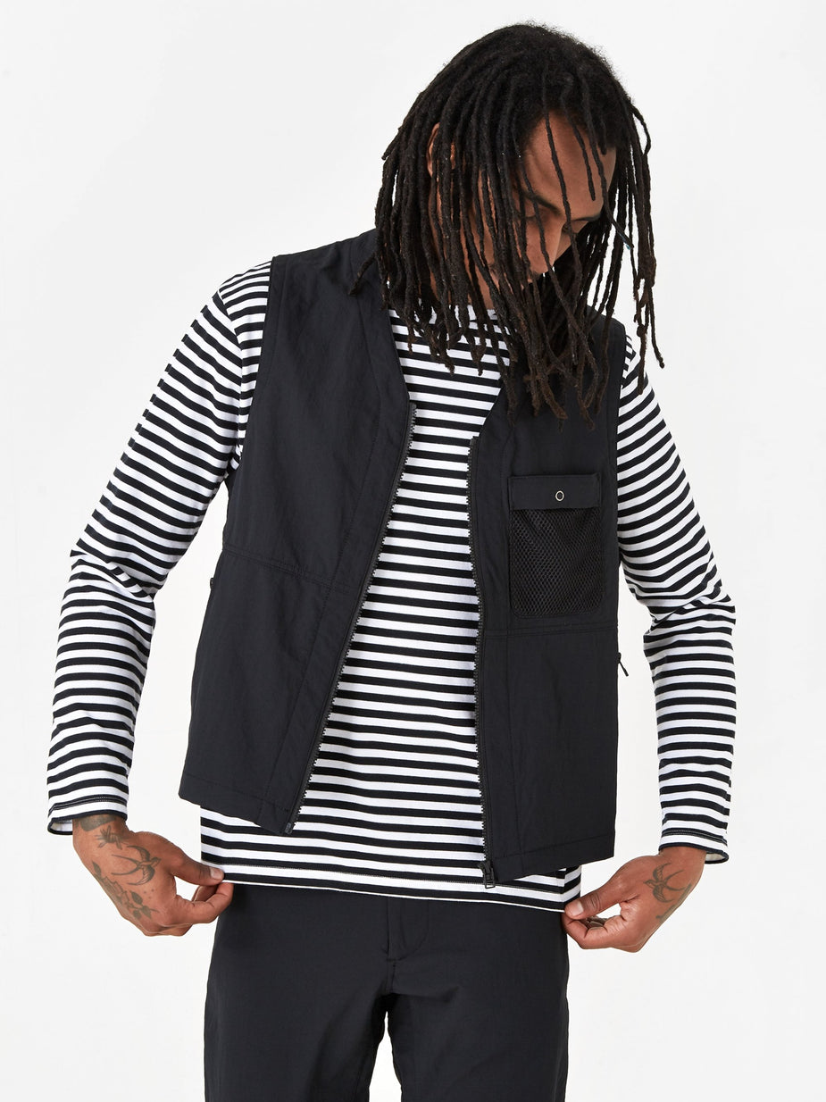 Nanamica Nanamica Alphadry Vest - Black - Black