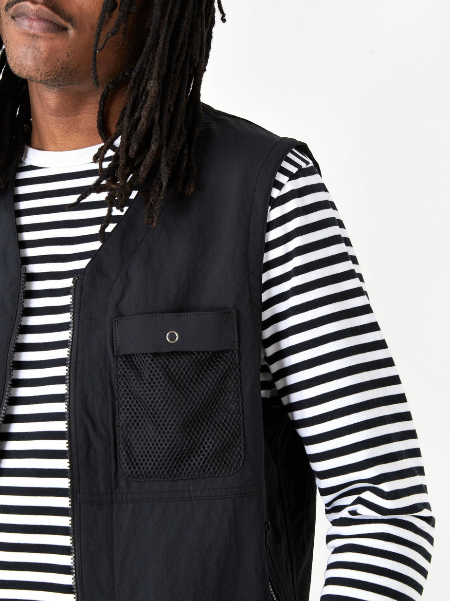 Nanamica Nanamica Alphadry Vest - Black - Black