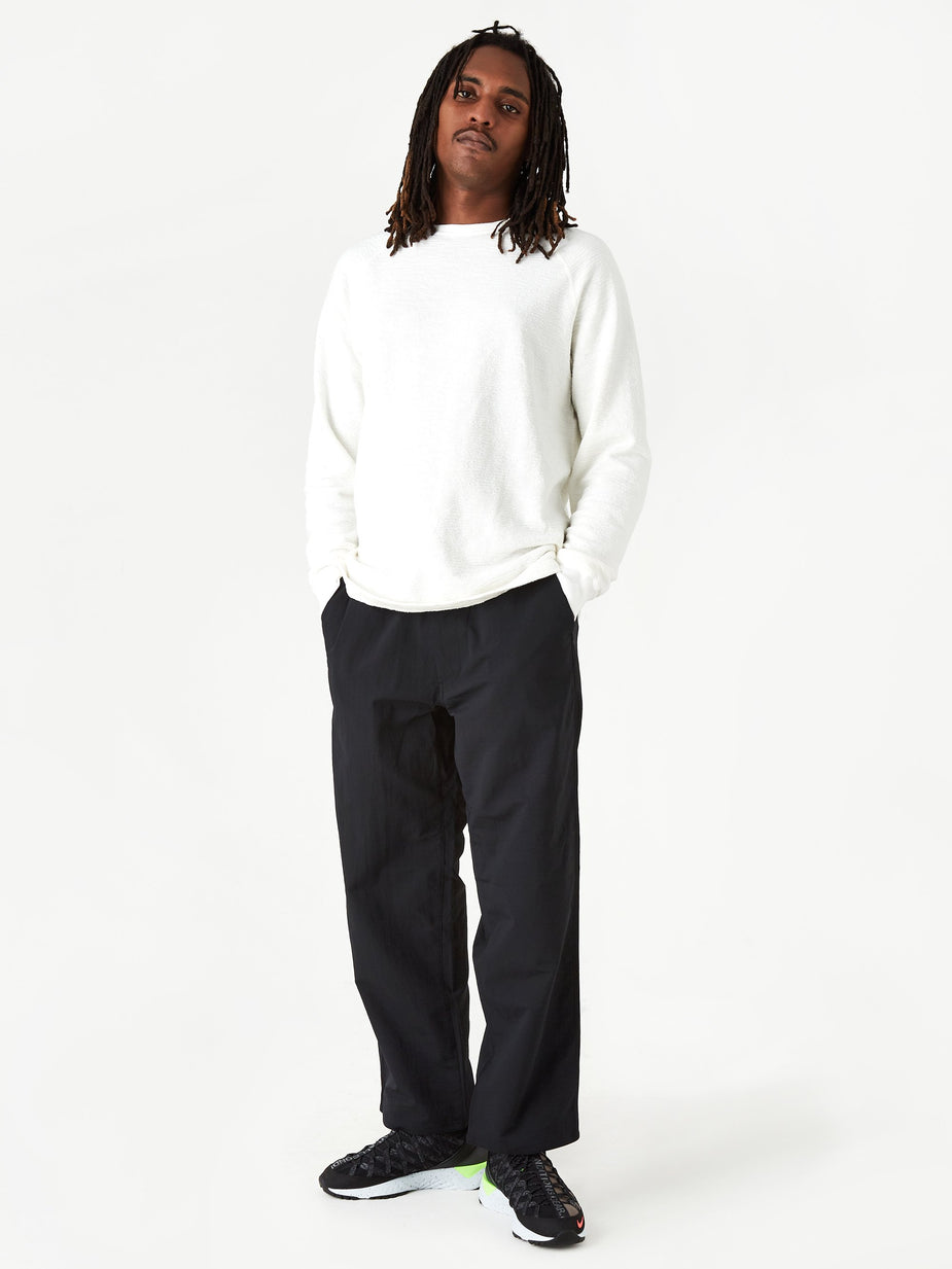 Nanamica Nanamica ALPHADRY Wide Easy Pant - Black - Black