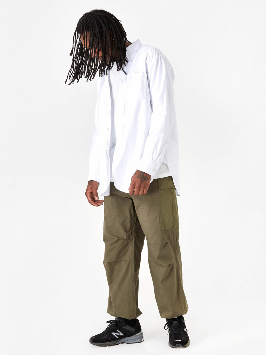 Nanamica Nanamica Cargo Trouser - Khaki - Neutrals