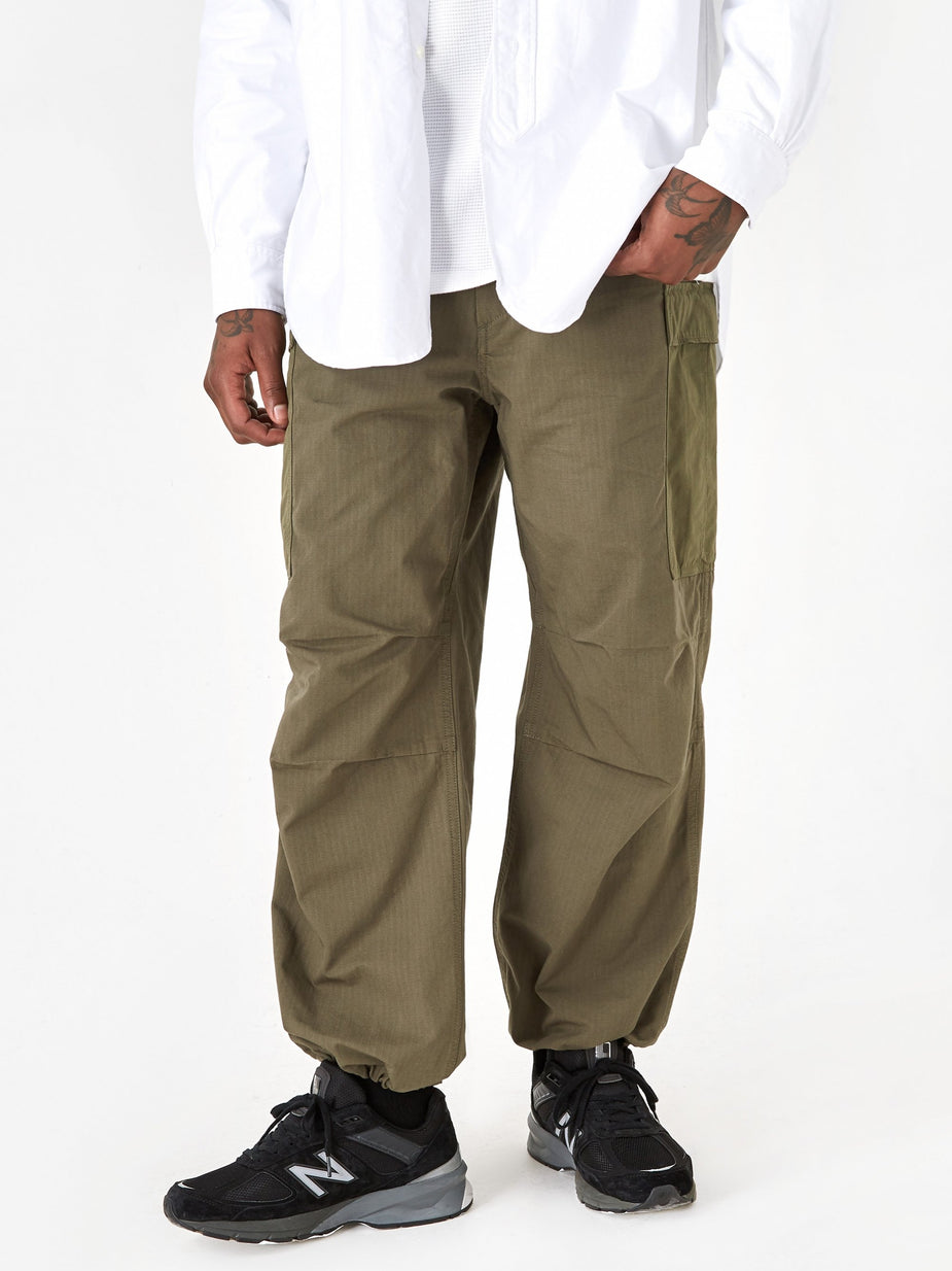 Nanamica Nanamica Cargo Trouser - Khaki - Neutrals