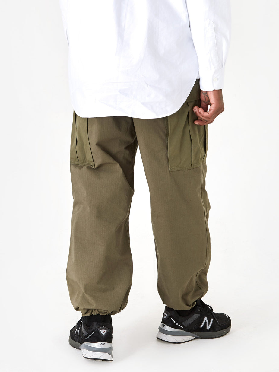 Nanamica Nanamica Cargo Trouser - Khaki - Neutrals