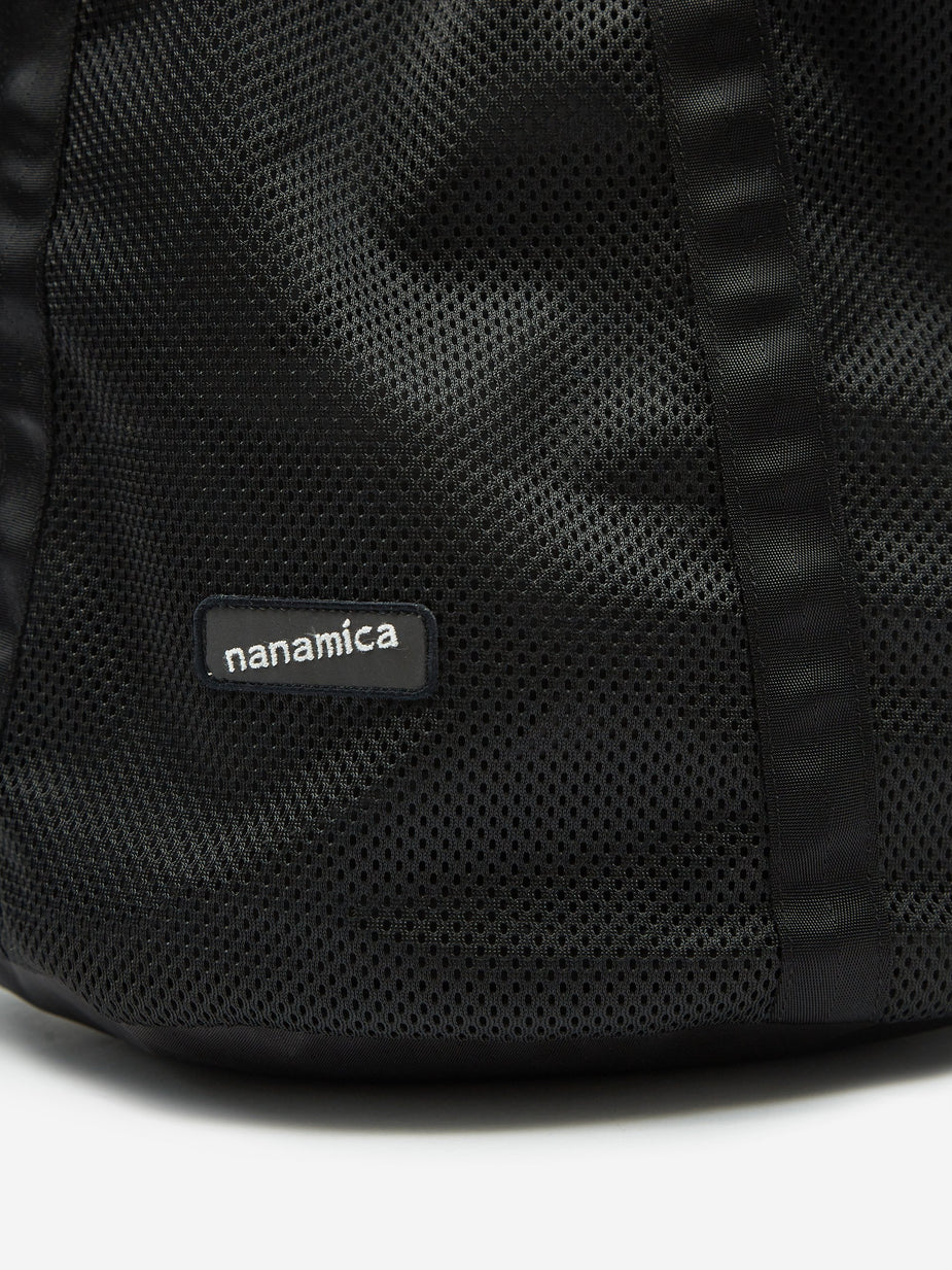Nanamica Nanamica Packable Mesh Tote Bag - Black - Black