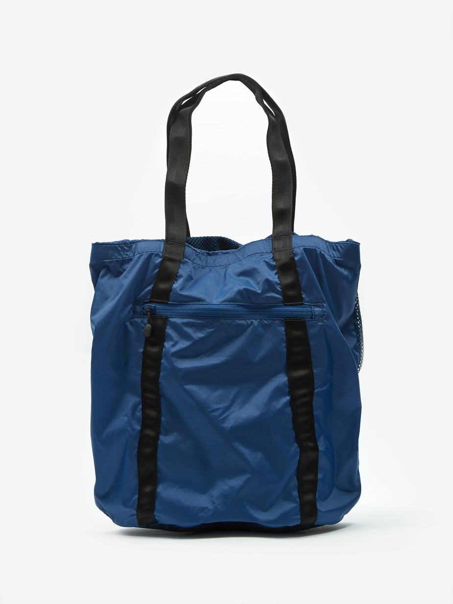Nanamica Nanamica Packable Mesh Tote Bag - Navy - Blue