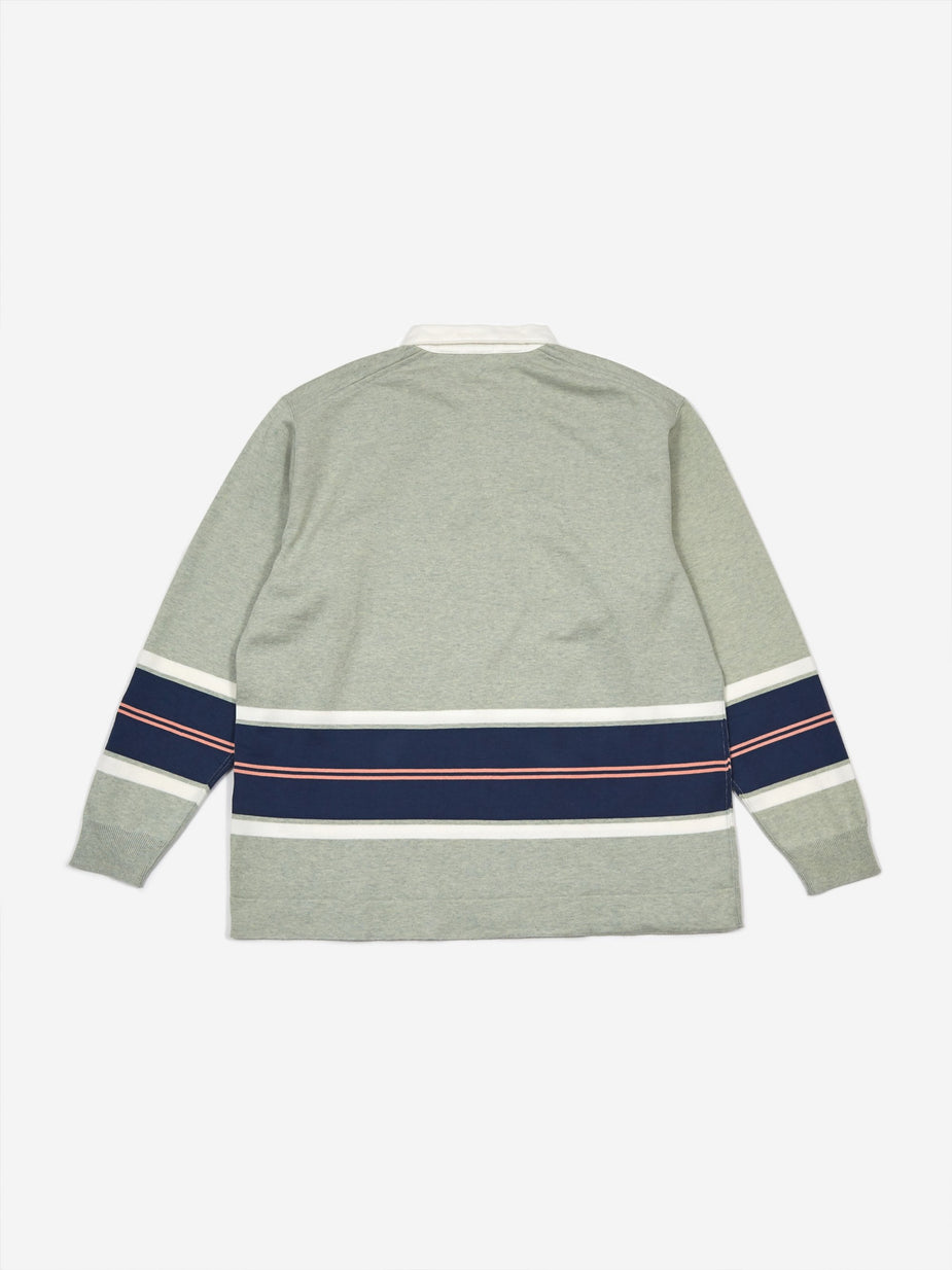 Nanamica Nanamica Rugger Sweatshirt - Mint Green - Green