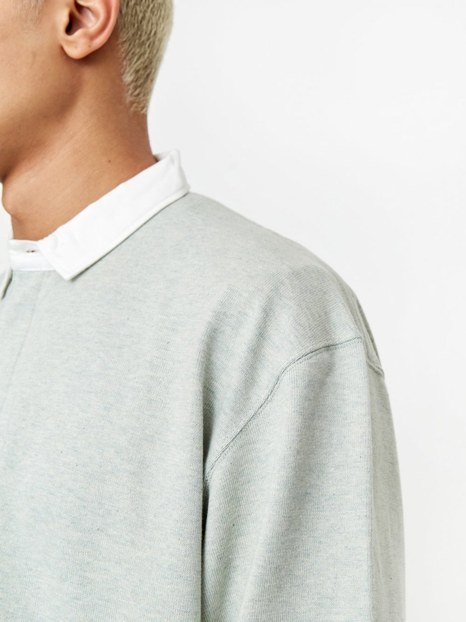 Nanamica Nanamica Rugger Sweatshirt - Mint Green - Green