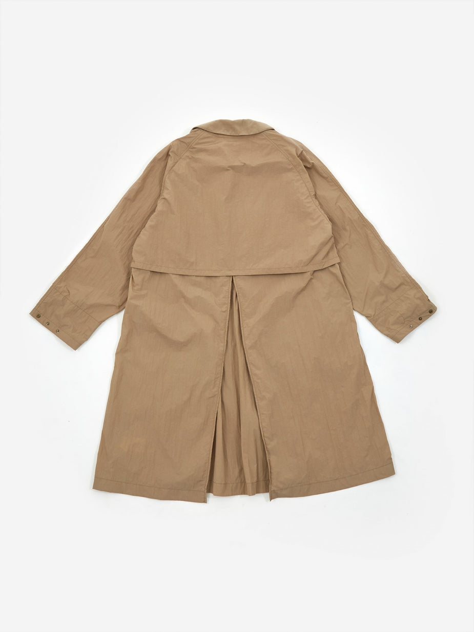 Nanamica Nanamica Soutien Collar Coat Nylon - Black/Orange - Orange