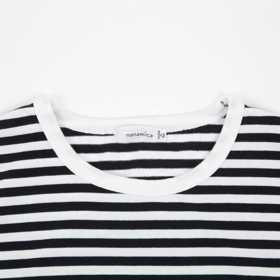 Nanamica Nanamica COOLMAX St Jersey T-Shirt - Black - Black