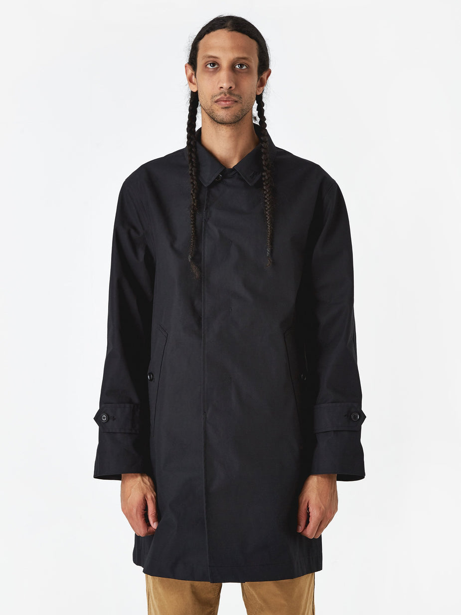 Nanamica Nanamica GORE-TEX Soutien Collar Coat - Black - Black