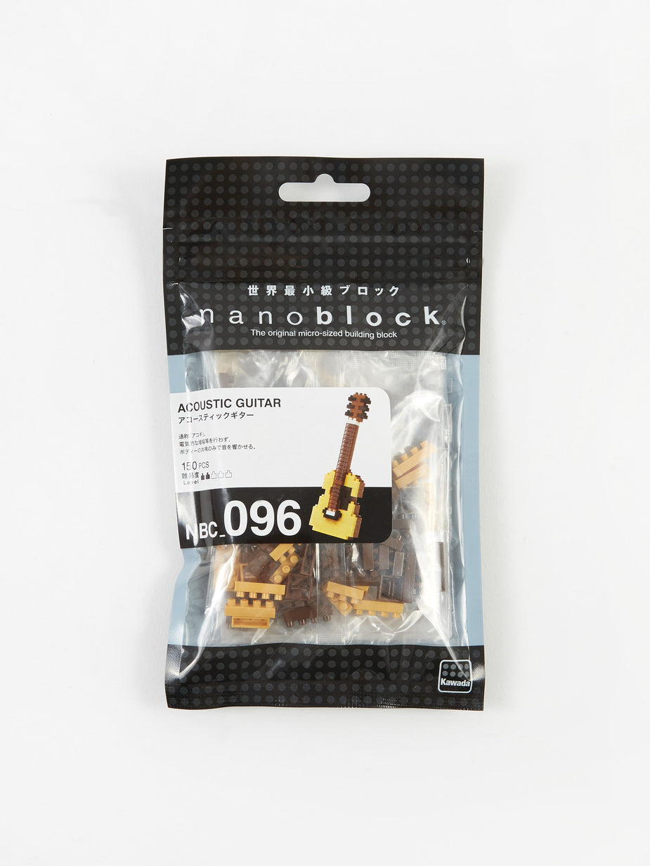 Nanoblock Nanoblock Acoustic Guitar - Brown