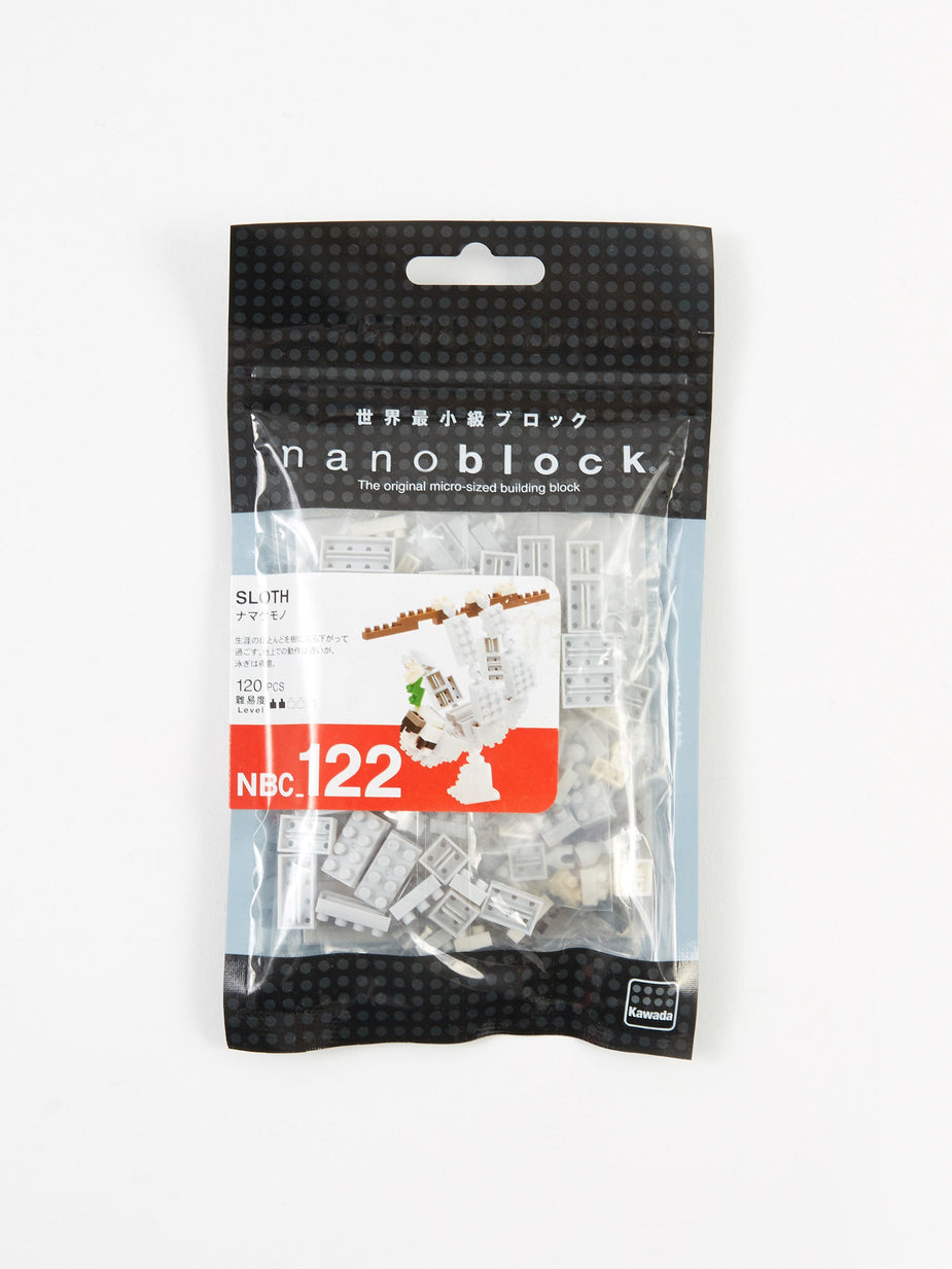 Nanoblock Nanoblock Sloth - Grey