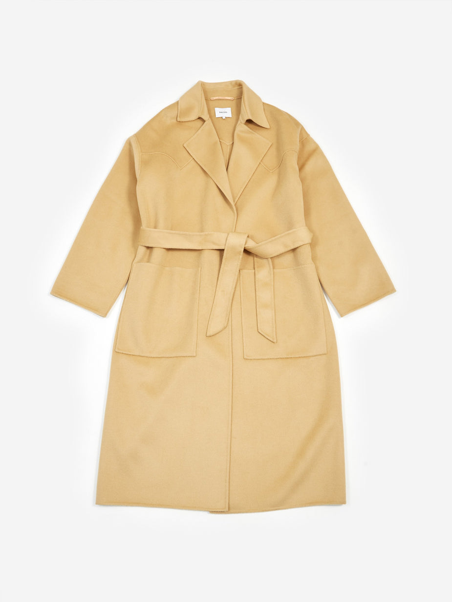 Nanushka Nanushka Alamo Coat - Cashew - Grey