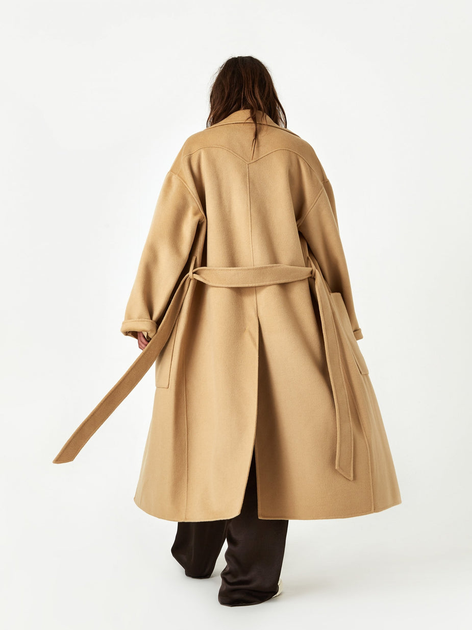Nanushka Nanushka Alamo Coat - Cashew - Grey