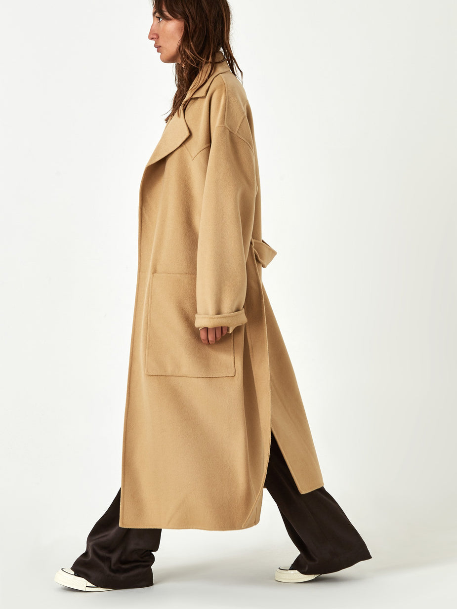 Nanushka Nanushka Alamo Coat - Cashew - Grey