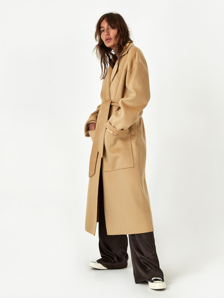 Nanushka Nanushka Alamo Coat - Cashew - Grey