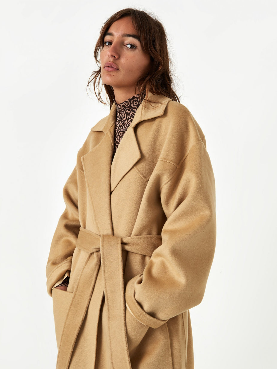 Nanushka Nanushka Alamo Coat - Cashew - Grey
