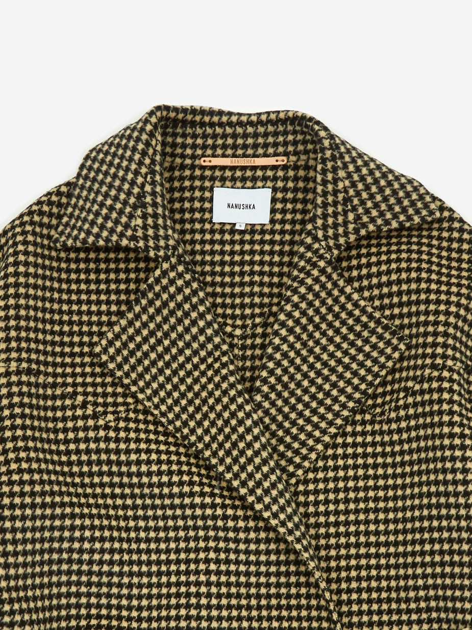 Nanushka Nanushka Alamo Coat - Houndstooth - Other