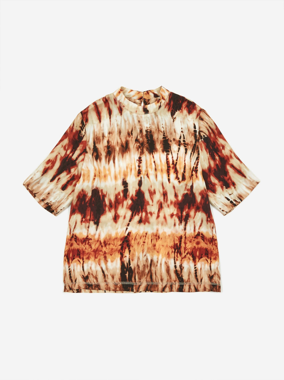 Nanushka Nanushka Kaden Shortsleeve T-Shirt - Tie Dye Print - Tie-Dye