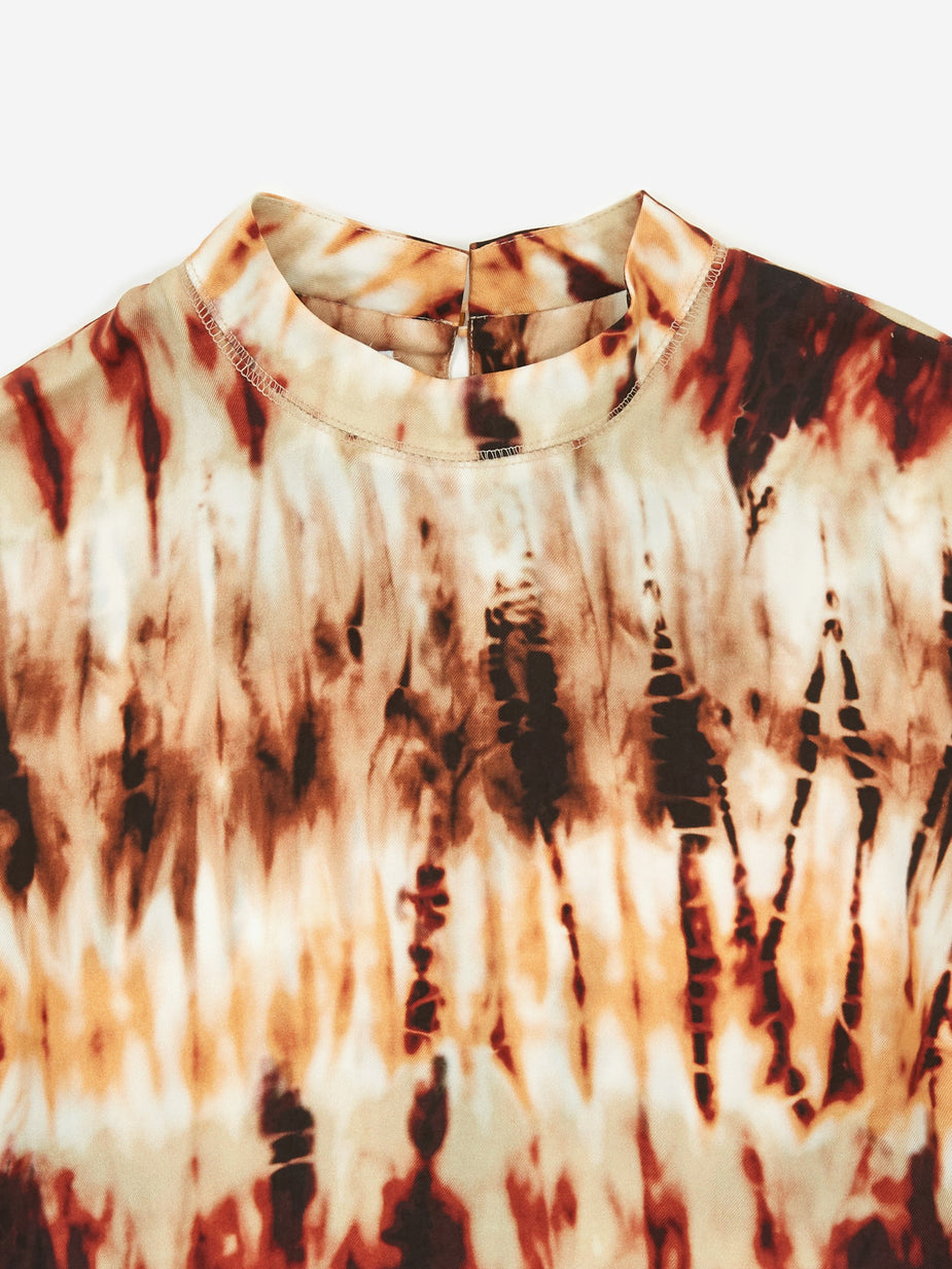 Nanushka Nanushka Kaden Shortsleeve T-Shirt - Tie Dye Print - Tie-Dye