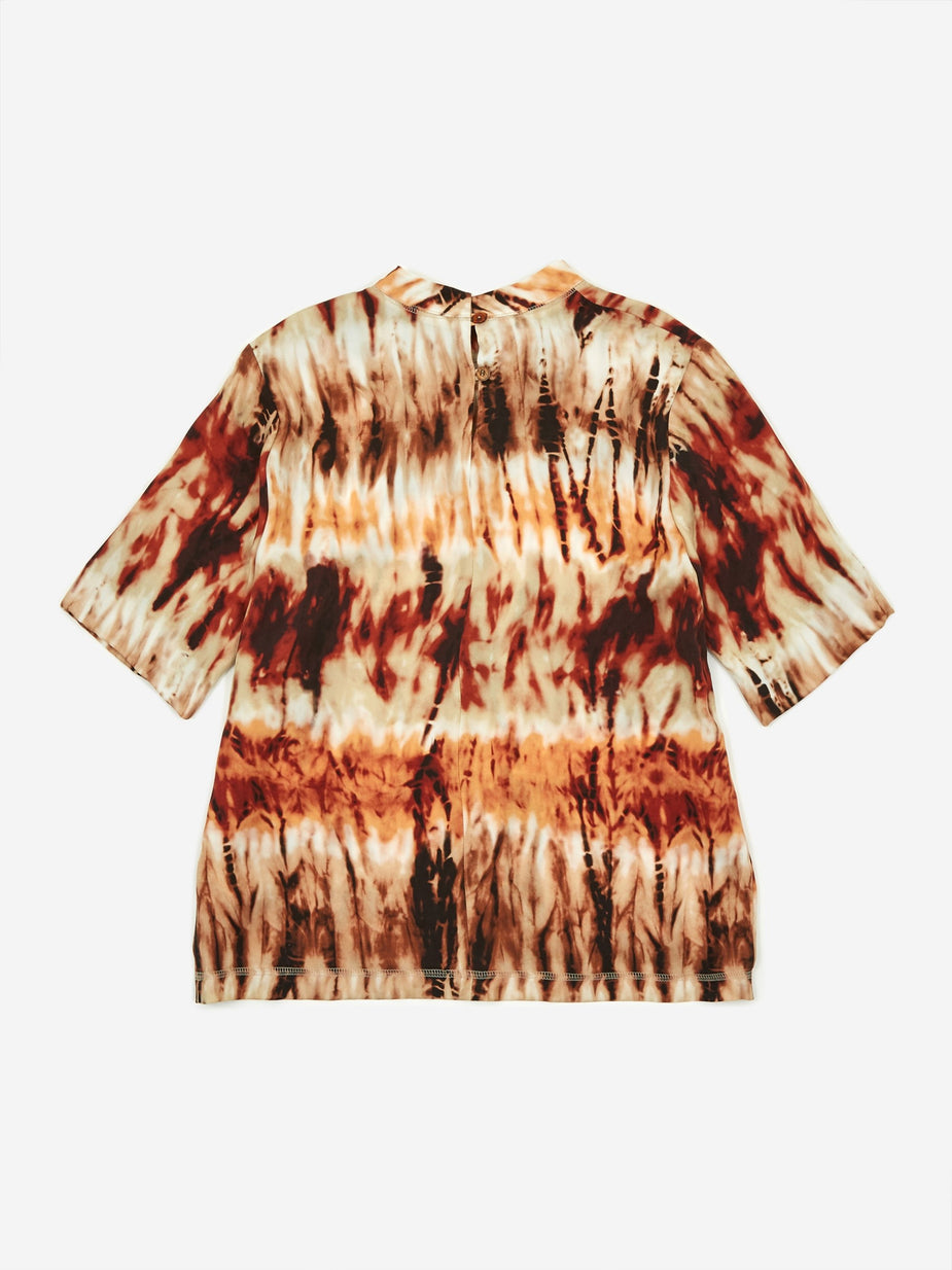 Nanushka Nanushka Kaden Shortsleeve T-Shirt - Tie Dye Print - Tie-Dye