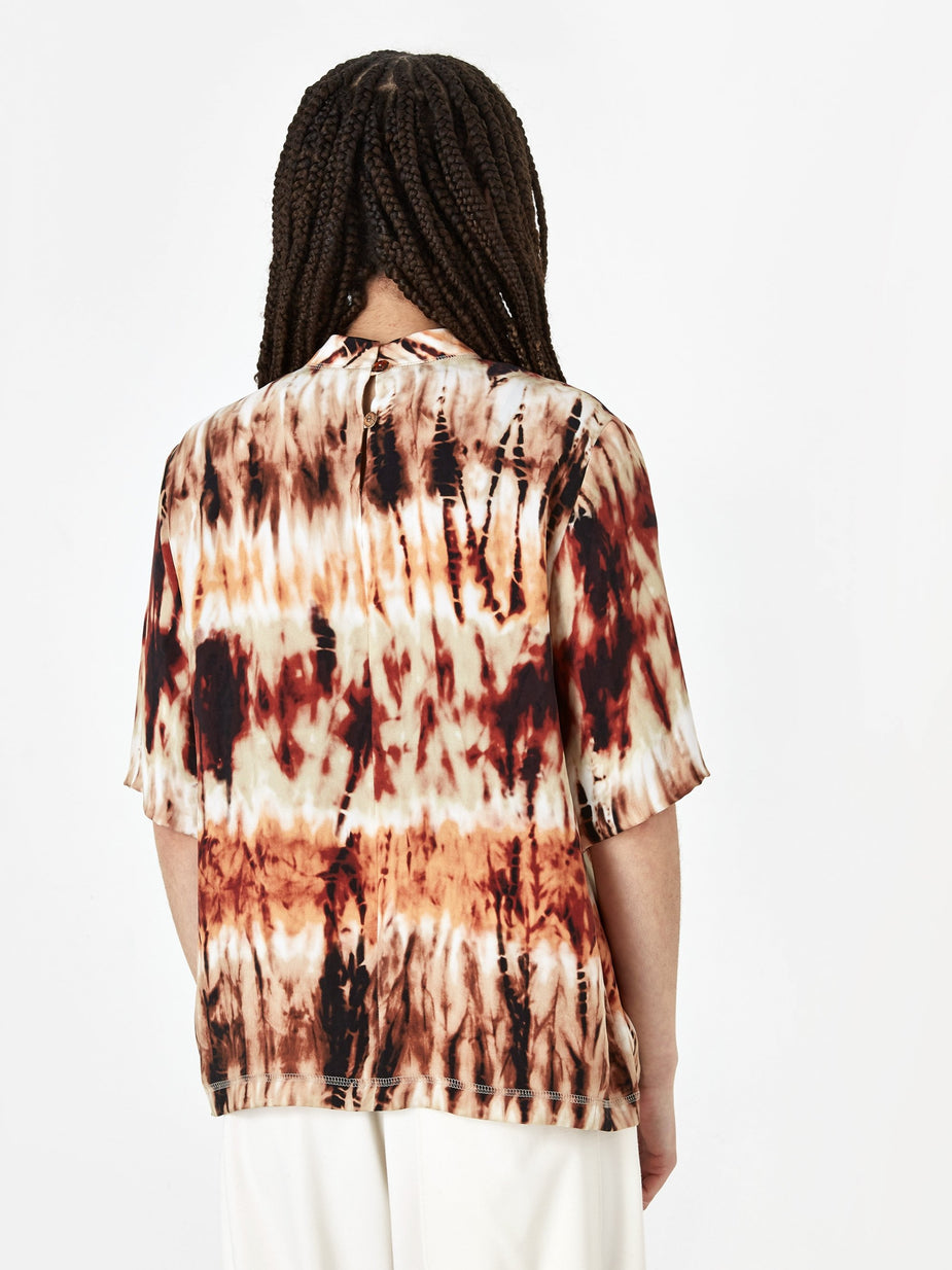 Nanushka Nanushka Kaden Shortsleeve T-Shirt - Tie Dye Print - Tie-Dye
