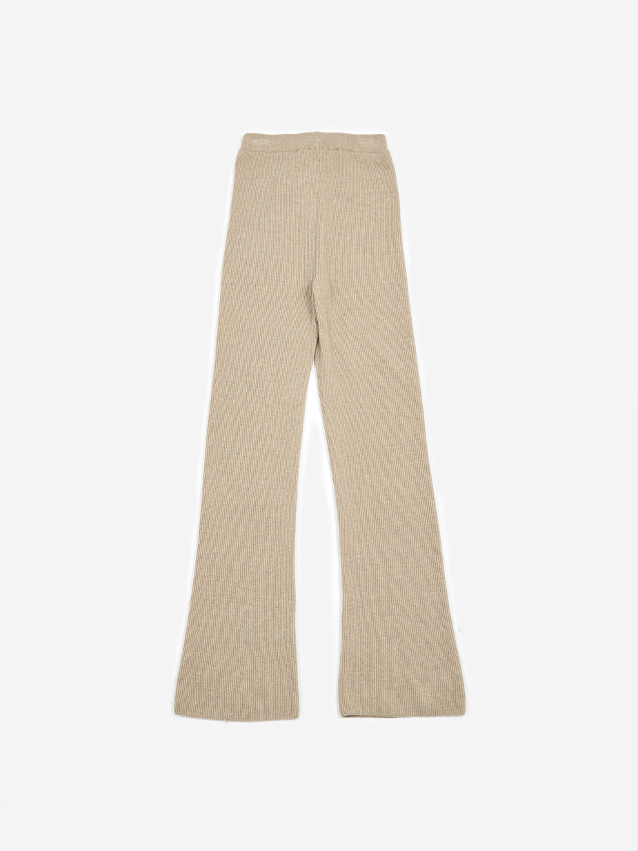 Nanushka Nanushka Leba Knit Trouser - Stone - Grey