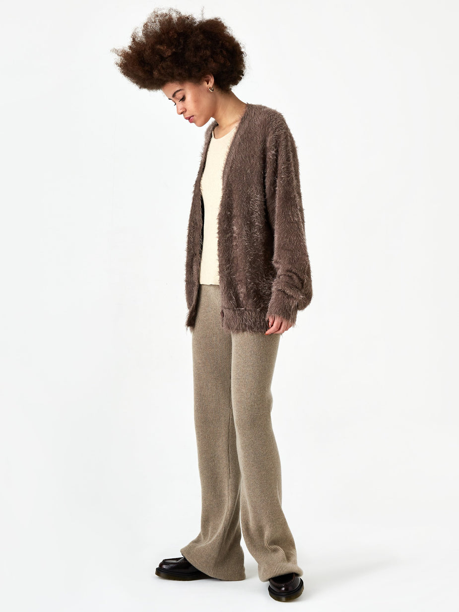 Nanushka Nanushka Leba Knit Trouser - Stone - Grey