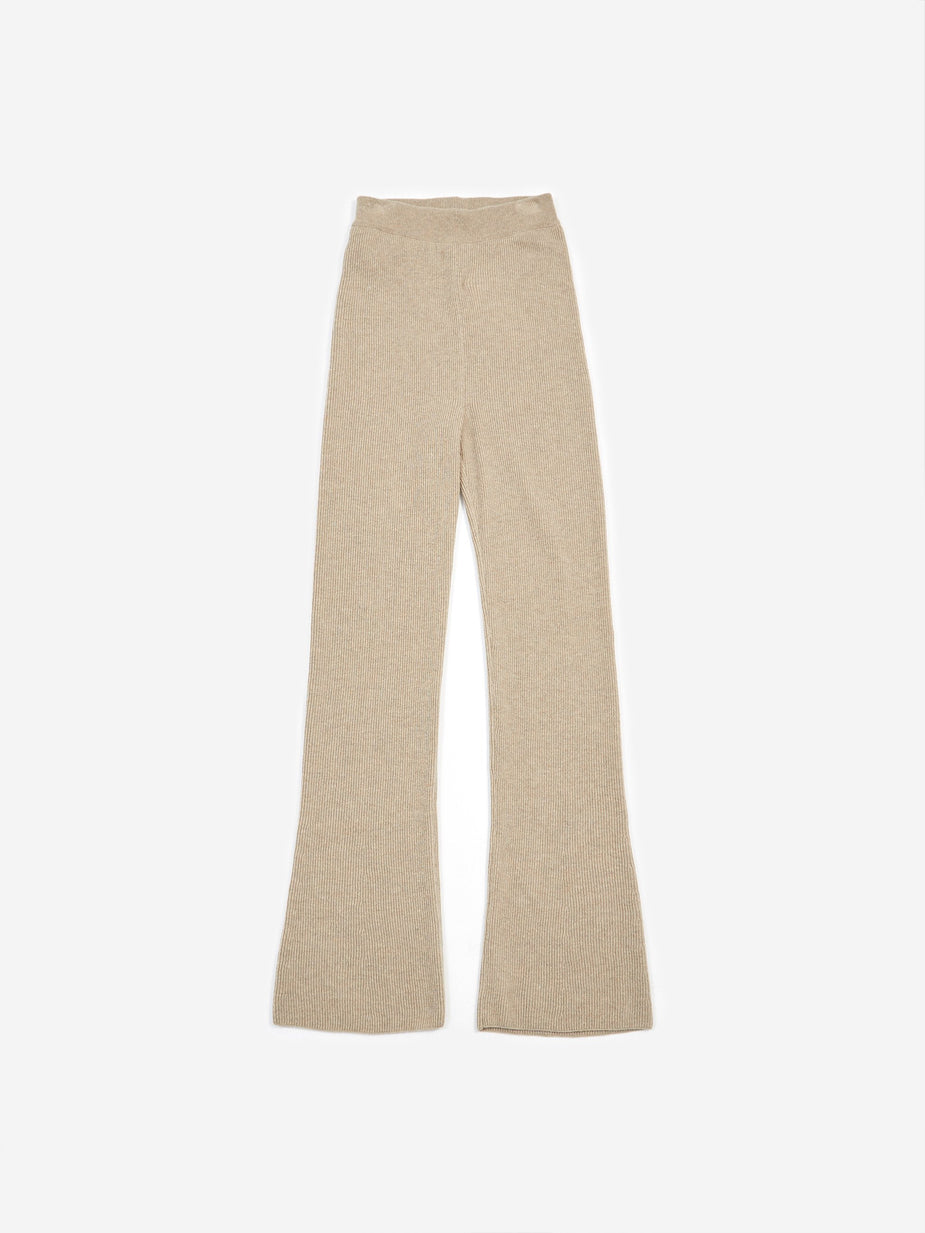 Nanushka Nanushka Leba Knit Trouser - Stone - Grey