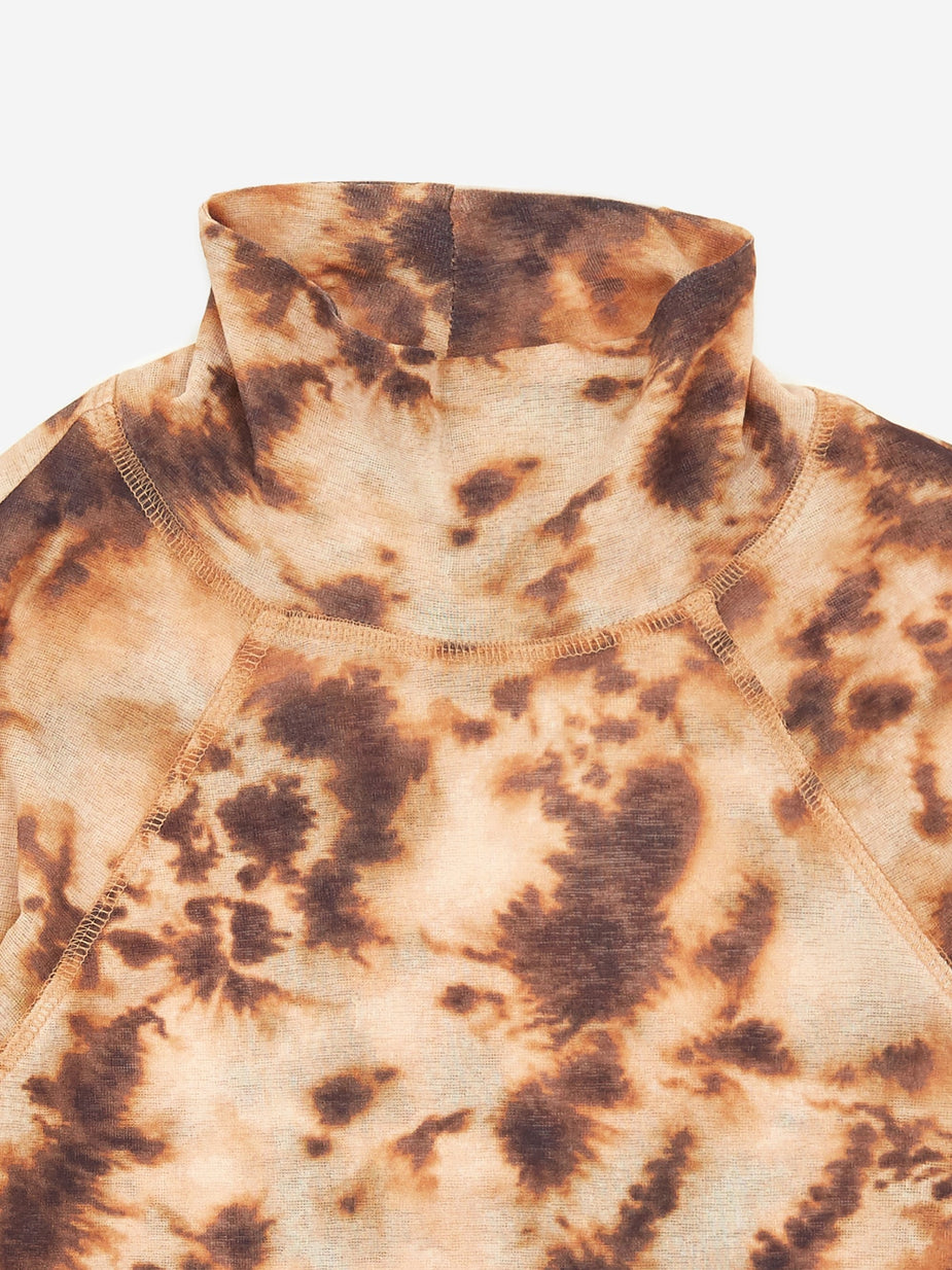 Nanushka Nanushka Madi Mesh Jersey Longsleeve Top - Tie Dye - Tie-Dye