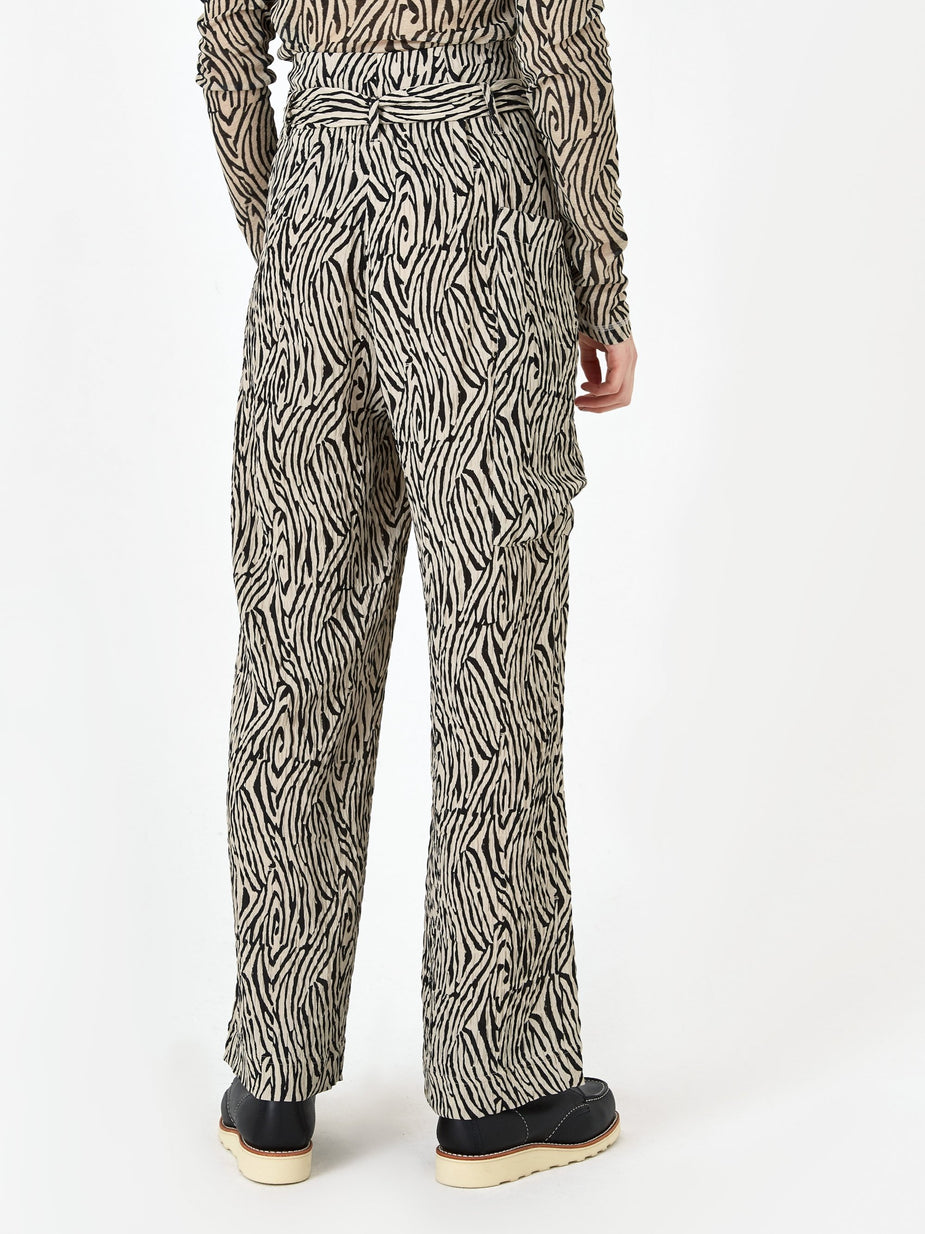 Nanushka Nanushka Marlin Trouser - Zebra Block Print - Other